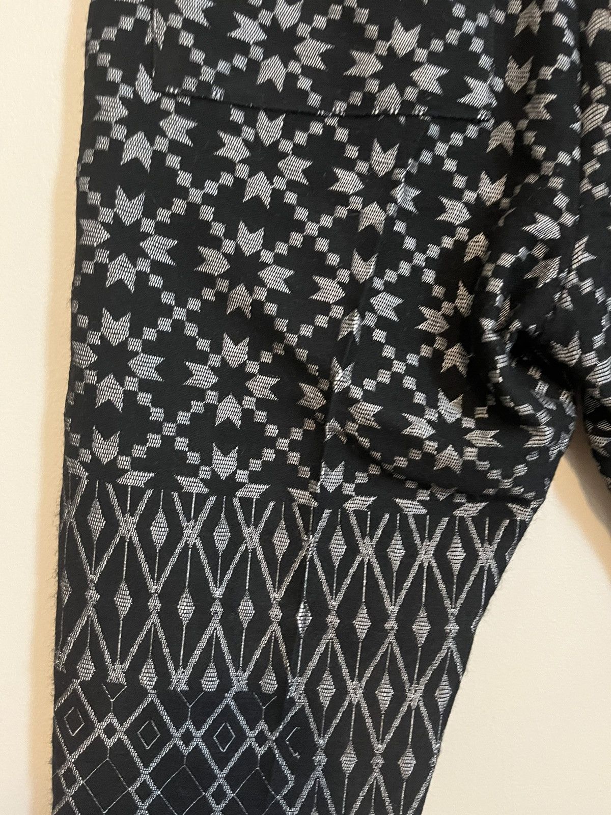 Haider Ackermann Cropped jacquard pants Size US 29 - 8 Thumbnail