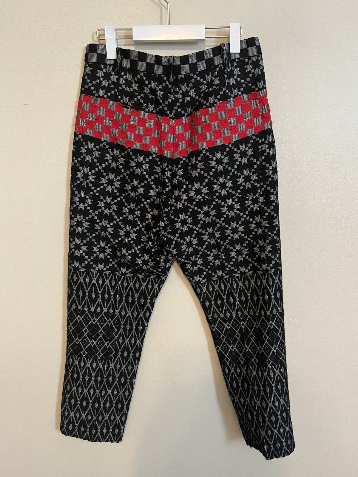 Haider Ackermann Cropped jacquard pants Size US 29 - 10 Thumbnail