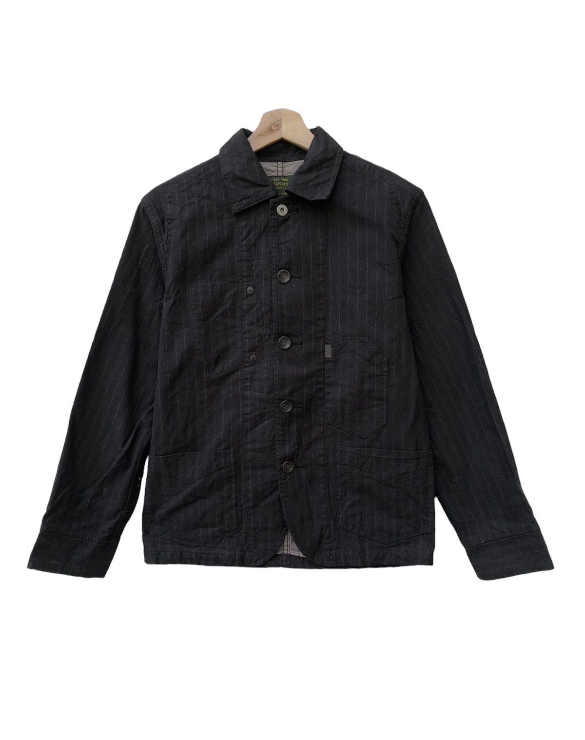 image of Rowing Blazers x Sifury Sifury Wabash Utility Styles in Black, Men's (Size Medium)