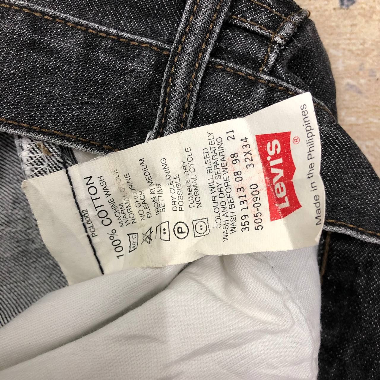 Levi's P502 VTG LEVI'S 505 SKINNY DENIM Size US 32 / EU 48 - 6 Thumbnail