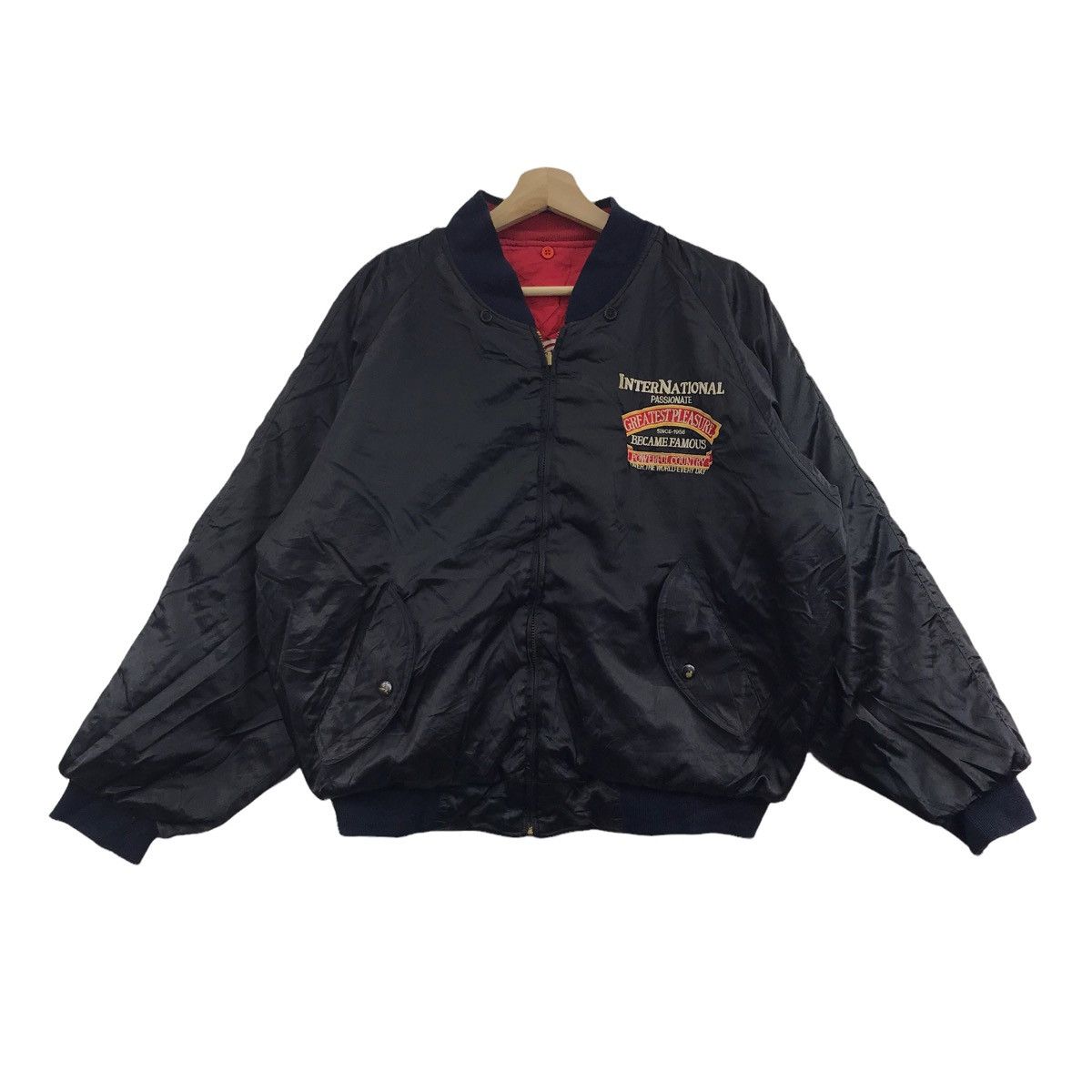 Vintage WEST COAST AMERICAN Do Sport Modern Teams Reversible Bomber Size US M / EU 48-50 / 2 - 5 Thumbnail