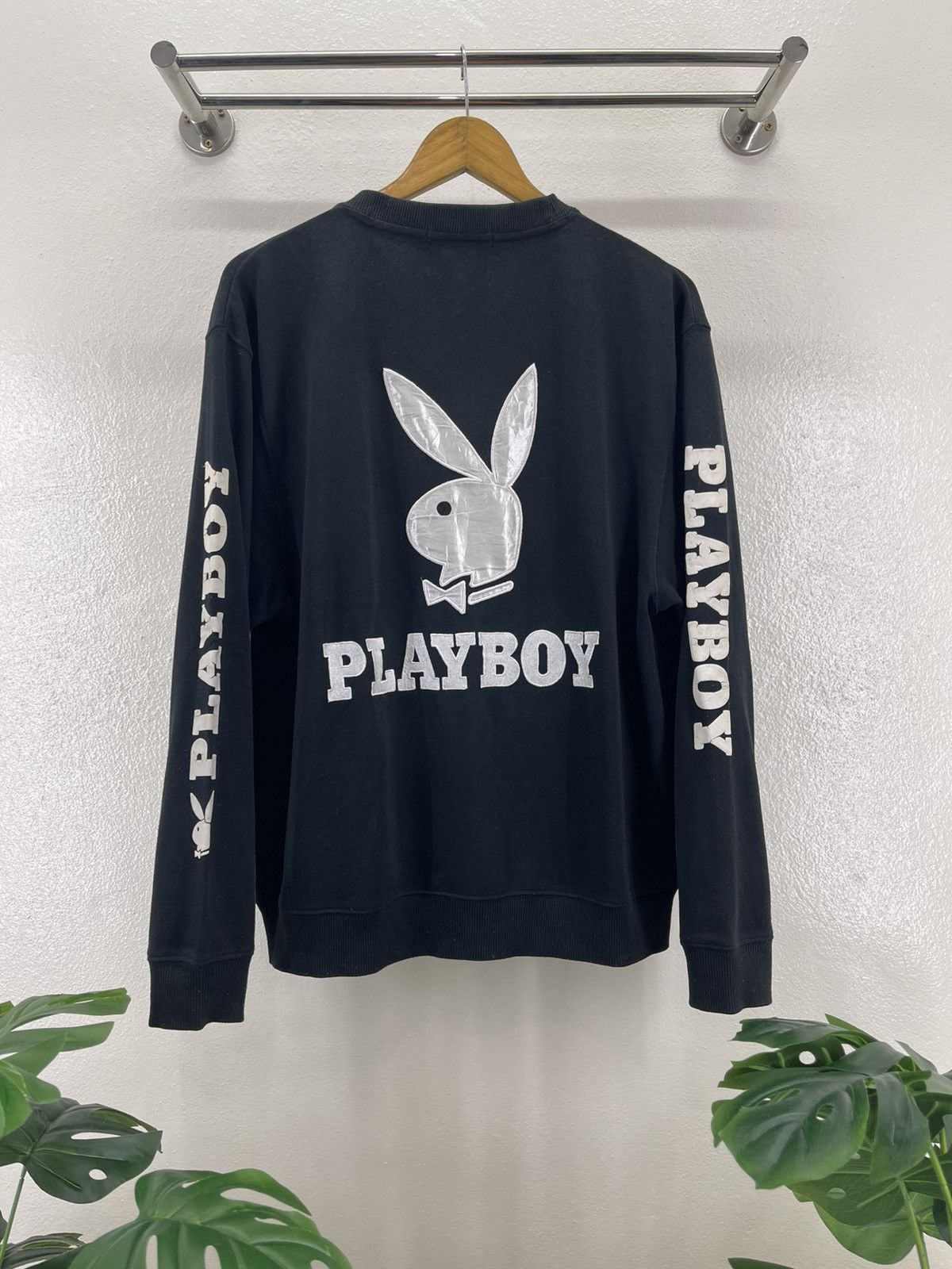 Playboy VINTAGE 90s PLAYBOY BIG LOGO SIDETAPE Size US L / EU 52-54 / 3 - 5 Thumbnail