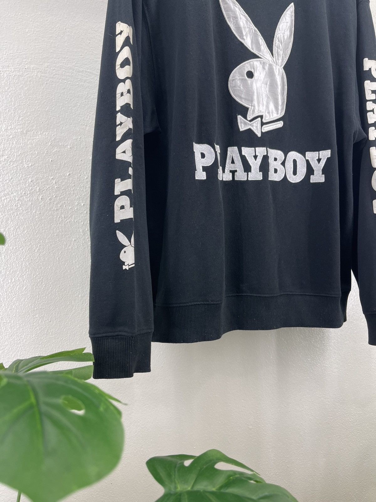 Playboy VINTAGE 90s PLAYBOY BIG LOGO SIDETAPE Size US L / EU 52-54 / 3 - 6 Thumbnail