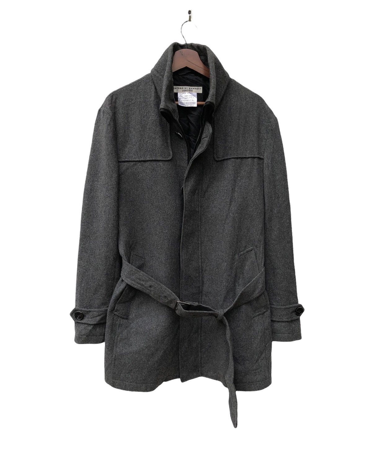 Autumn Cashmere 💥KATHARINE HAMMNET LONDON OVER COAT JACKET Size US M / EU 48-50 / 2 - 3 Thumbnail
