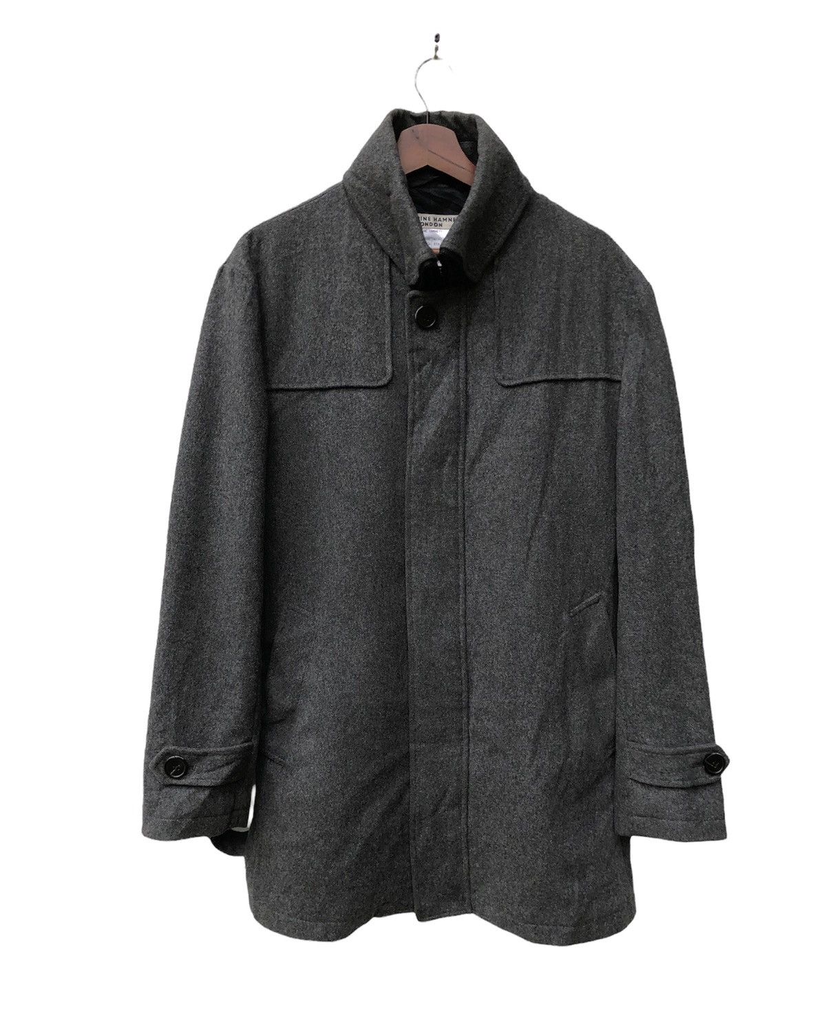 Autumn Cashmere 💥KATHARINE HAMMNET LONDON OVER COAT JACKET Size US M / EU 48-50 / 2 - 1 Thumbnail