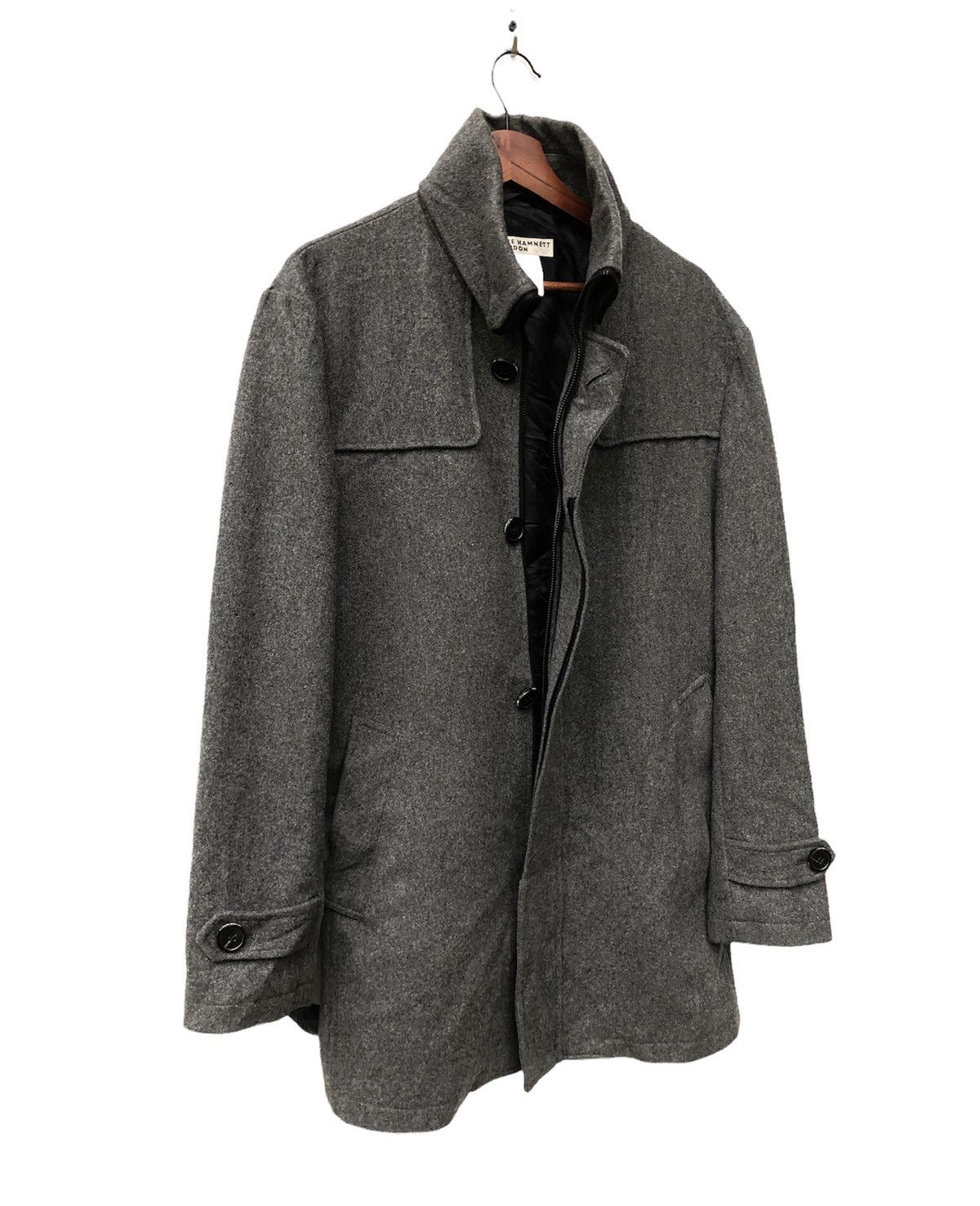 Autumn Cashmere 💥KATHARINE HAMMNET LONDON OVER COAT JACKET Size US M / EU 48-50 / 2 - 2 Thumbnail
