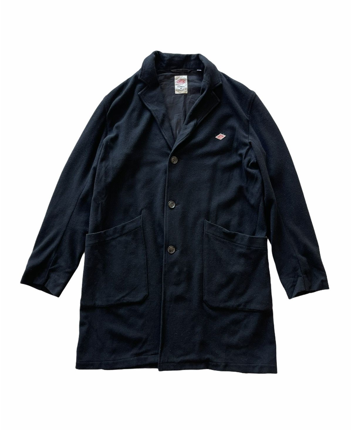 Danton DANTON FRANCE VETEMENTS WOOL CUPRO OVERCOAT Size US M / EU 48-50 / 2 - 1 Thumbnail