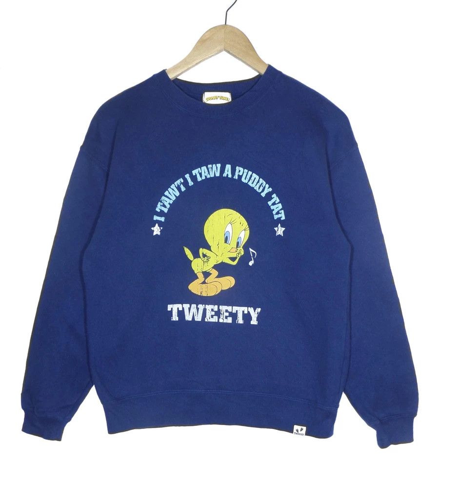 Cartoon Network × Vintage × Warner Bros vintage tweety sweatshirts looney tunes cartoon Size US M / EU 48-50 / 2 - 1 Thumbnail