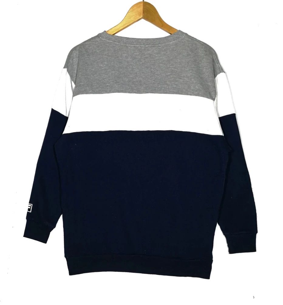 Fila × Vintage Fila Sweatshirt Big Logo multicolour size large Size US L / EU 52-54 / 3 - 2 Thumbnail