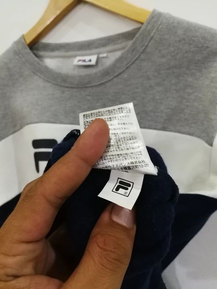 Fila × Vintage Fila Sweatshirt Big Logo multicolour size large Size US L / EU 52-54 / 3 - 5 Thumbnail