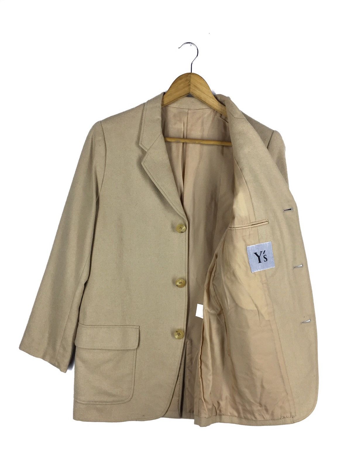 Yohji Yamamoto YOHJI YAMAMOTO WOOL JACKET Size US M / EU 48-50 / 2 - 2 Thumbnail