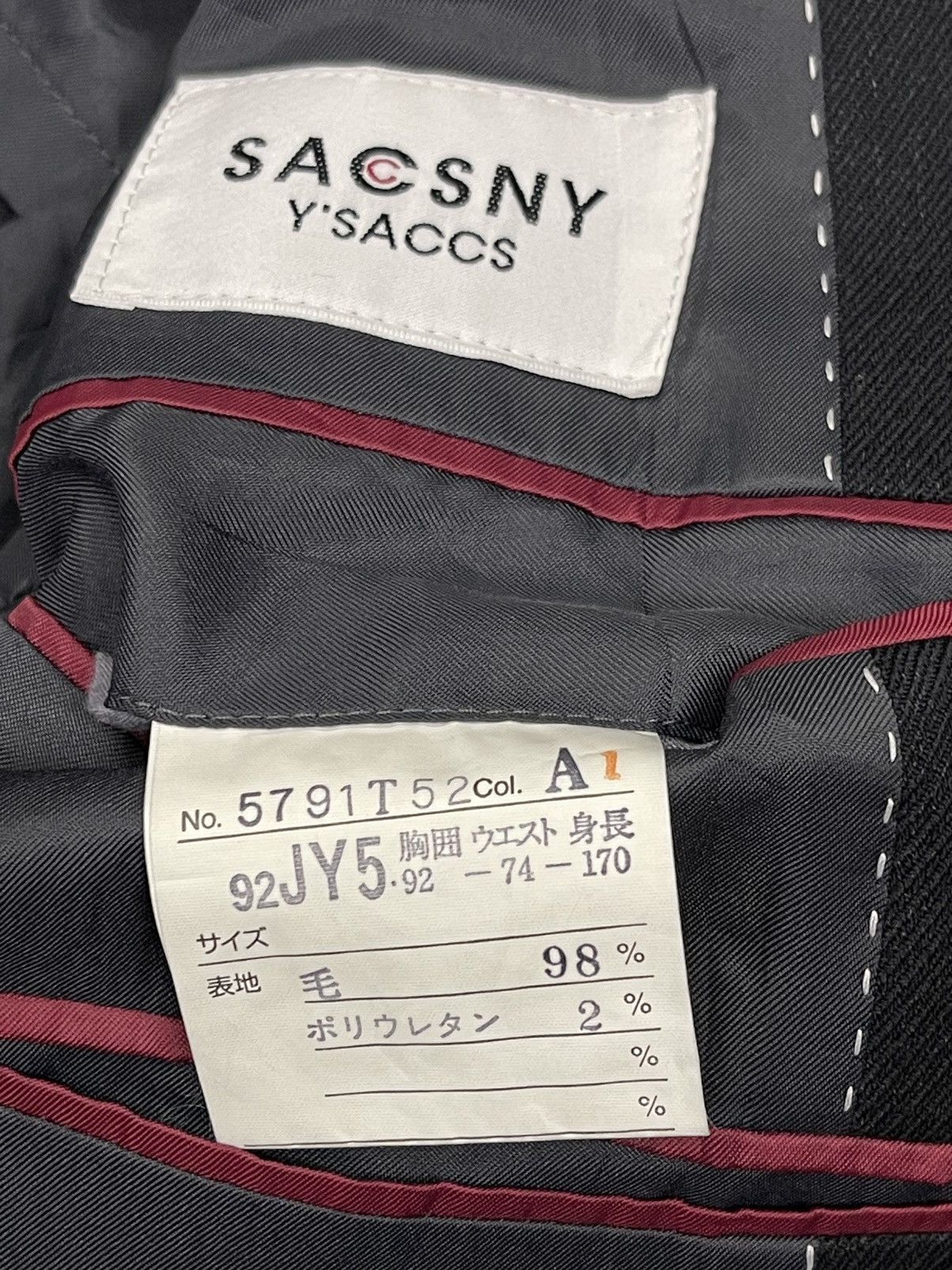 Yohji Yamamoto YOHJI YAMAMOTO COAT BLAZER Size 40R - 5 Thumbnail