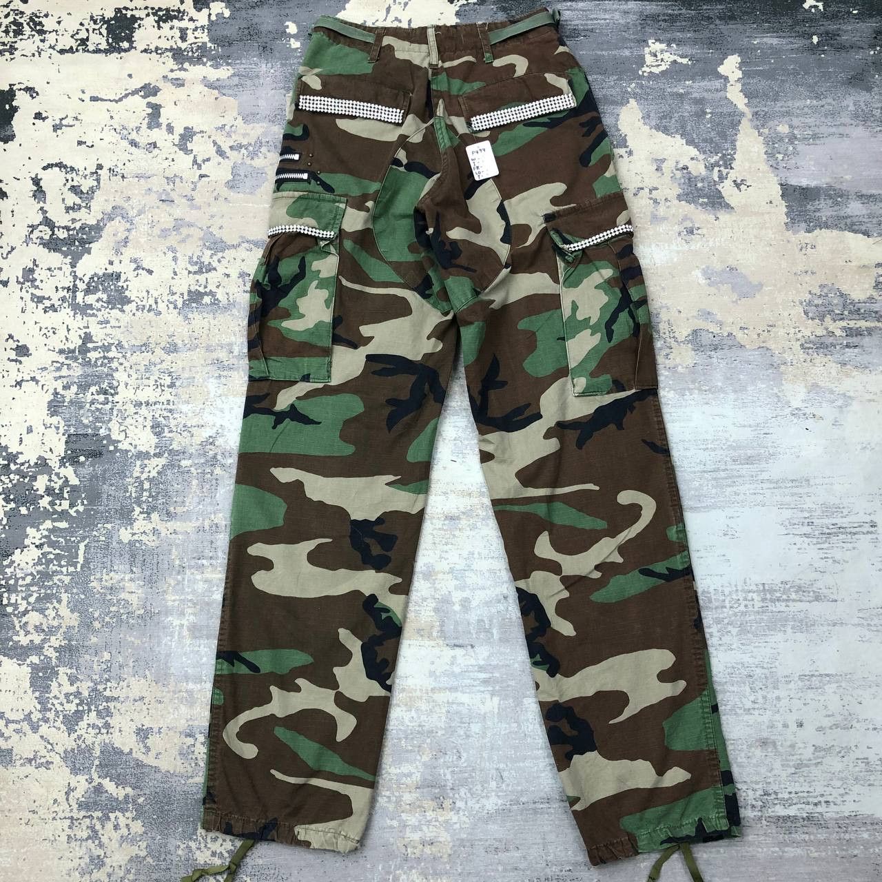 Tru-Spec P494 MUSTANG RANCH TRU-SPEC ARMY CARGO PANTS Size 26" / US 2 / IT 38 - 3 Thumbnail