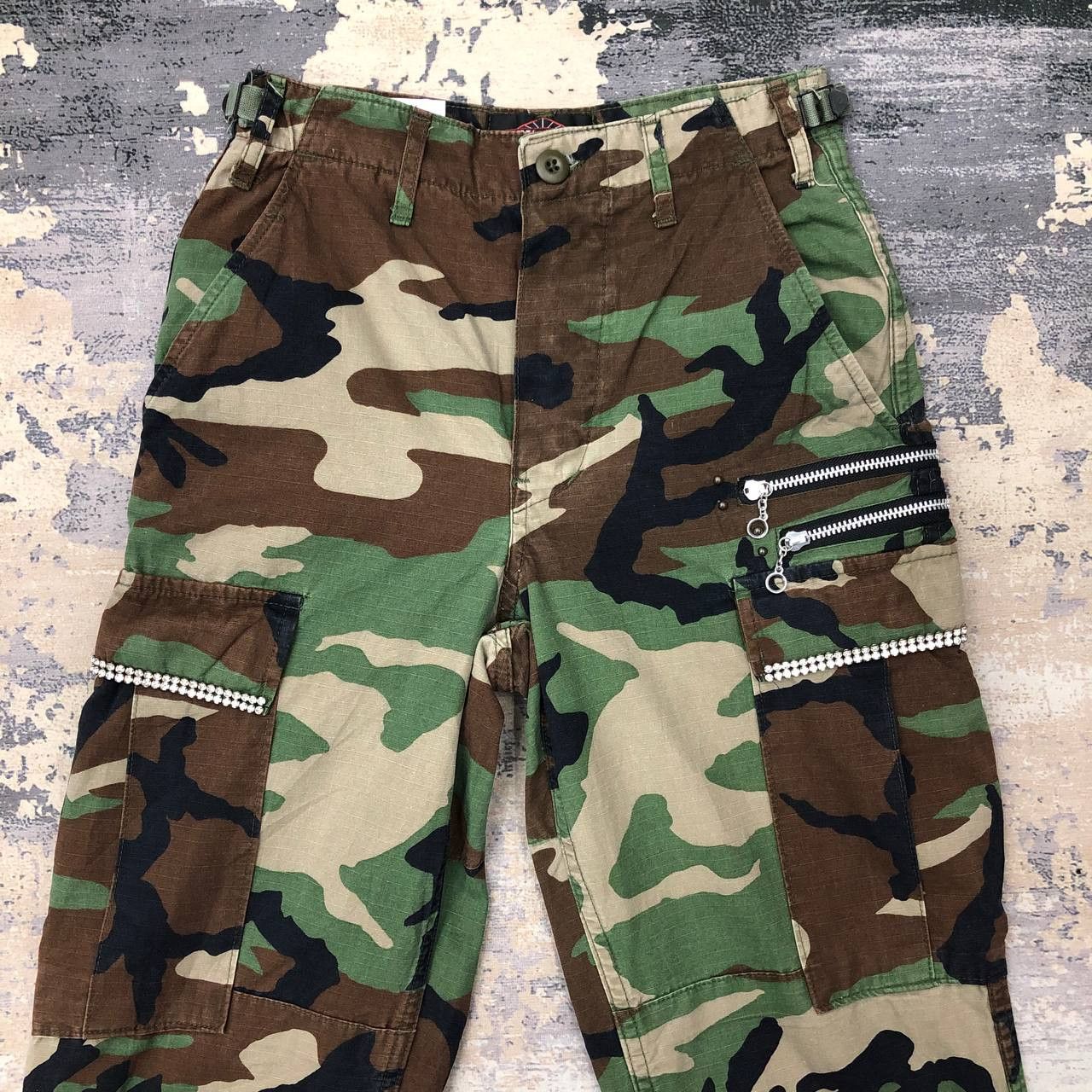 Tru-Spec P494 MUSTANG RANCH TRU-SPEC ARMY CARGO PANTS Size 26" / US 2 / IT 38 - 1 Thumbnail