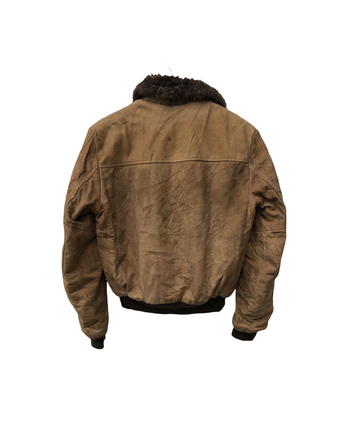 Ben Sherman 🔥GENUINE LEATHER COOPER X BEN SHERMAN SHERPA LEATHER JACKET Size US S / EU 44-46 / 1 - 3 Thumbnail