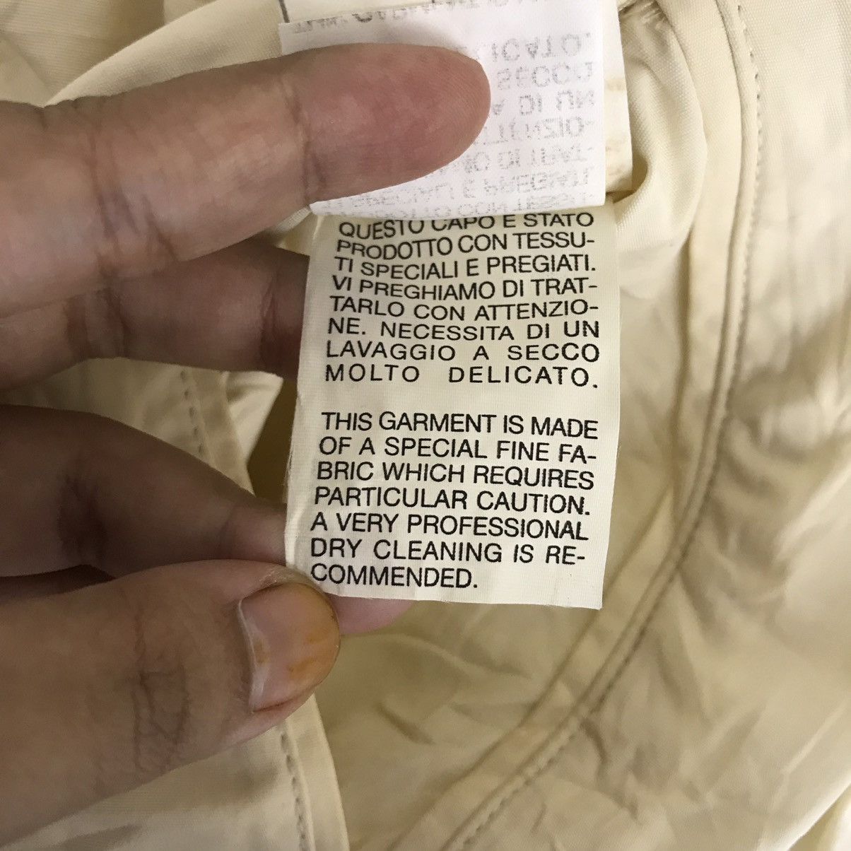 Armani Vintage ARMANI COLLEZIONI Italy Canvas Bomber Jacket Size US L / EU 52-54 / 3 - 7 Thumbnail