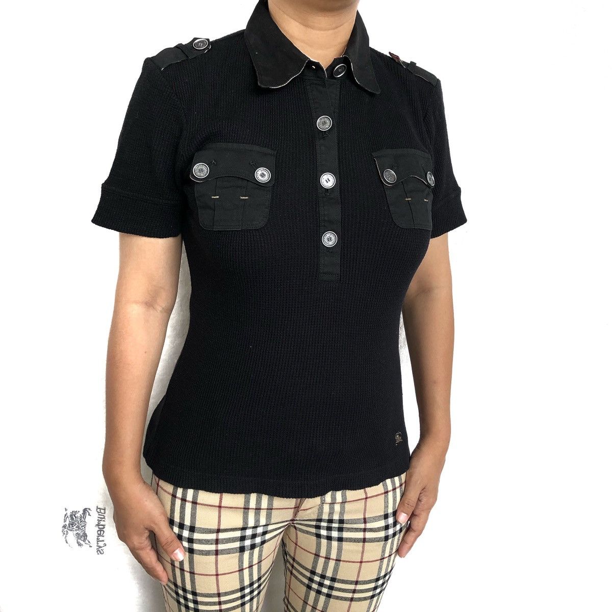 Burberry Authentic Burberry Blue Label T-shirt Style Size S / US 4 / IT 40 - 9 Thumbnail