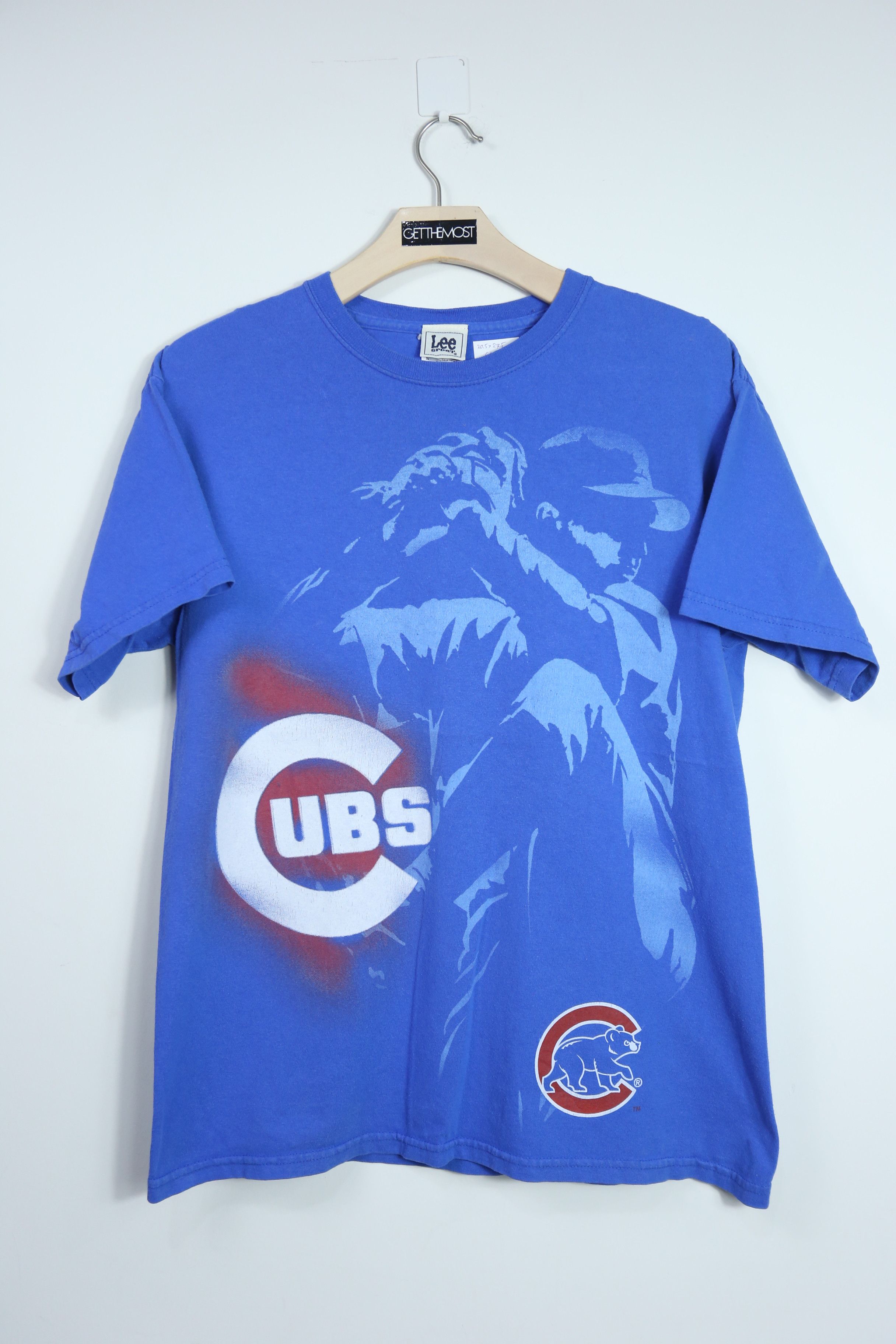 GTMC458 Vintage 90s MLB Chicago Cubs team LEE tag t-shirt