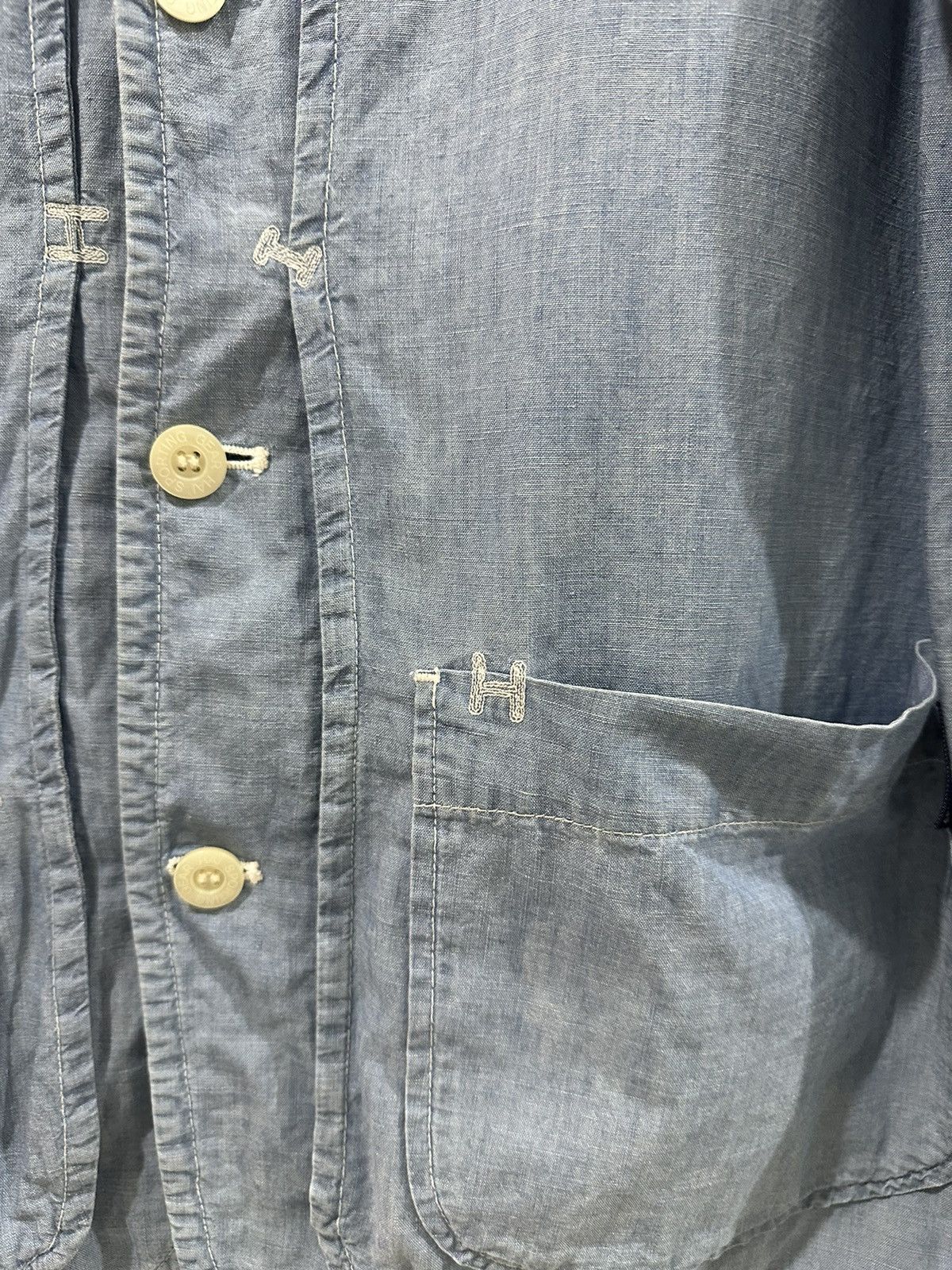 Hai Sporting Gear VTG Issey Miyake Hai Sporting Gear Denim Jacket Size US M / EU 48-50 / 2 - 6 Thumbnail