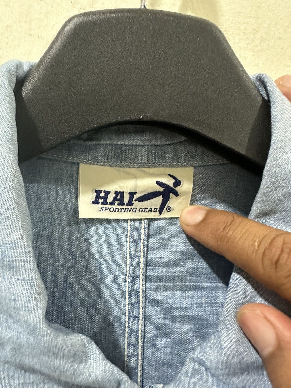 VTG Issey Miyake Hai Sporting Gear Denim Jacket