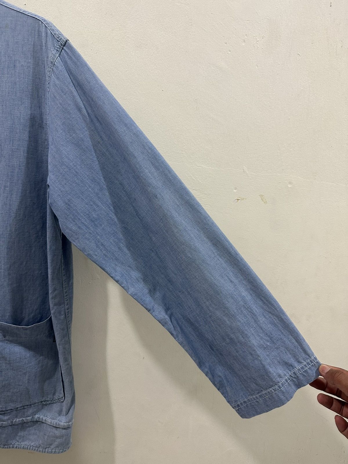 Hai Sporting Gear VTG Issey Miyake Hai Sporting Gear Denim Jacket Size US M / EU 48-50 / 2 - 7 Thumbnail