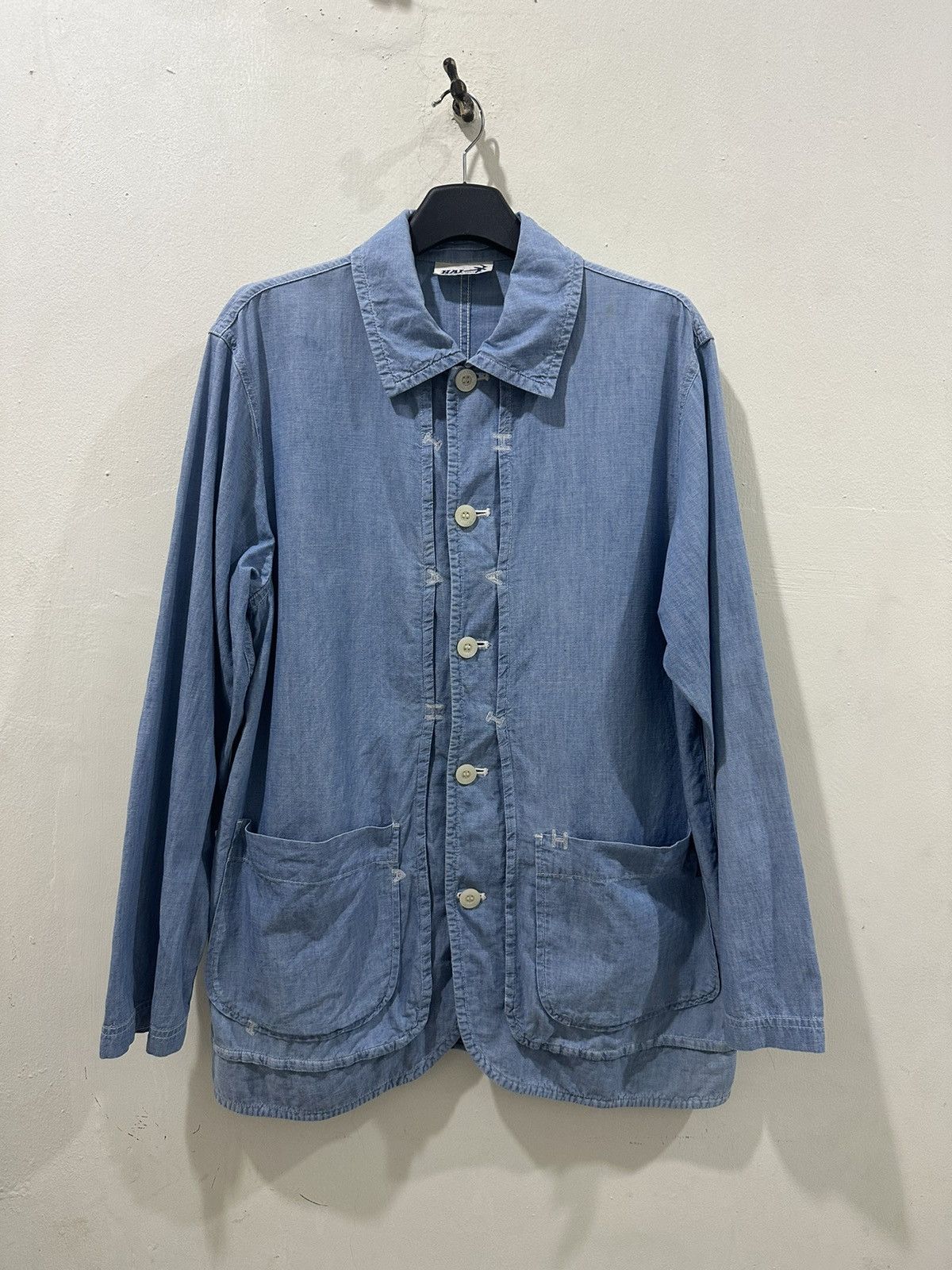 VTG Issey Miyake Hai Sporting Gear Denim Jacket