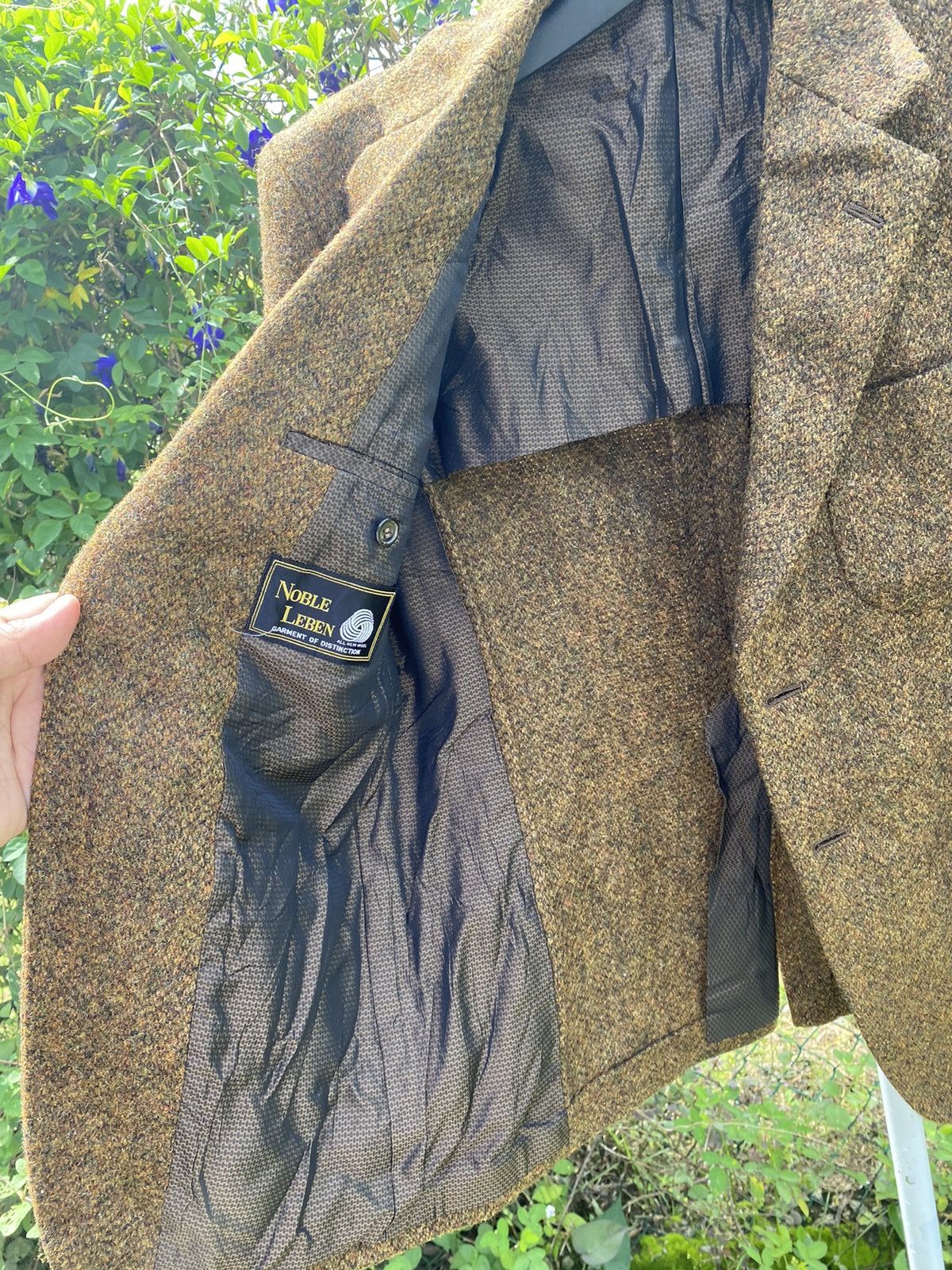 Harris Tweed Vintage Harris Tweed two button blazer Size US M / EU 48-50 / 2 - 7 Thumbnail