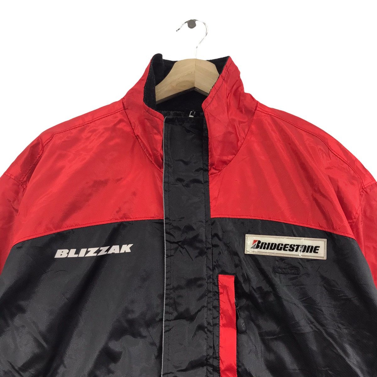 Vintage BLIZZAK REZO Gz BRIDGESTONE Racing Team Formula One Jacket Size US L / EU 52-54 / 3 - 4 Thumbnail