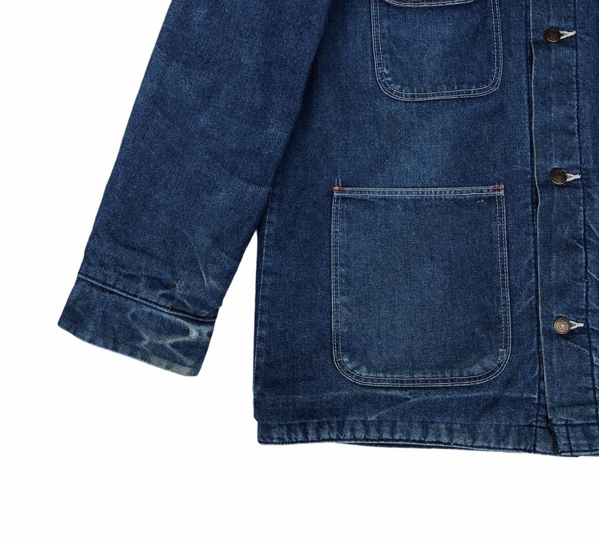 Wrangler 🔥Big Ben By Wrangler Chore Jacket Workwear Woollen Lining Size US L / EU 52-54 / 3 - 6 Thumbnail