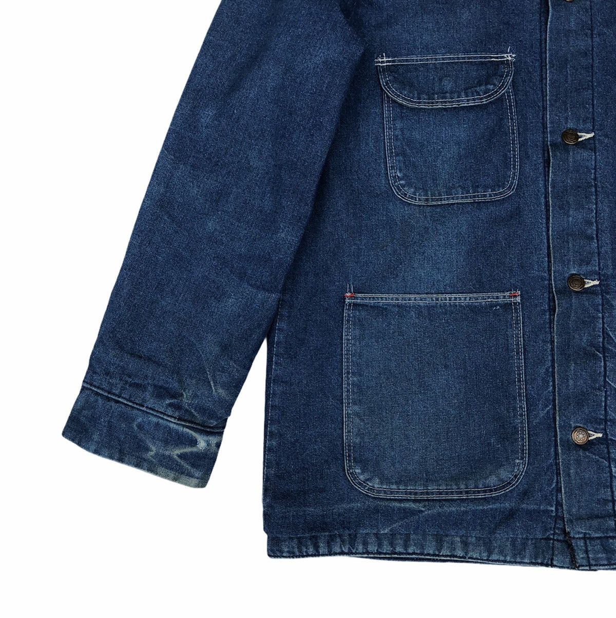 Wrangler 🔥Big Ben By Wrangler Chore Jacket Workwear Woollen Lining Size US L / EU 52-54 / 3 - 3 Thumbnail