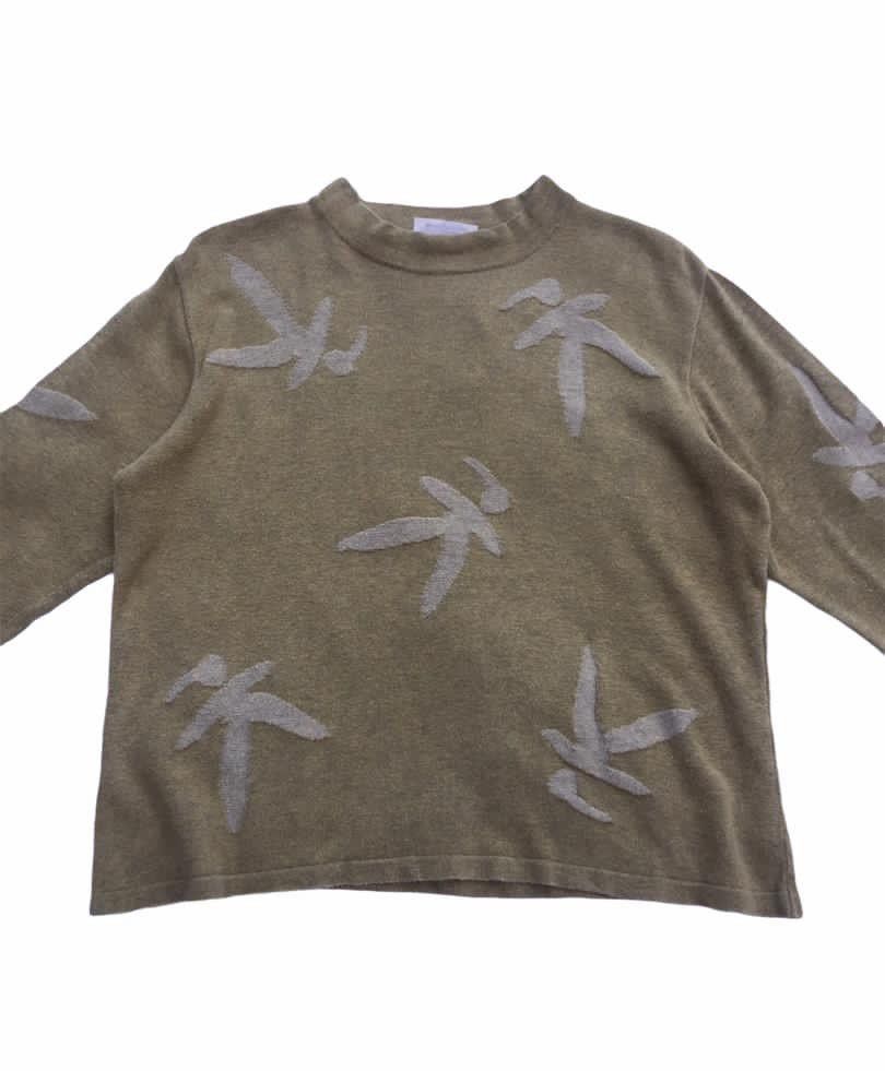 Issey Miyake HAI SPORTING GEAR LONGSLEEVE FULLPRINT CROPPED SHIRT Size M / US 6-8 / IT 42-44 - 7 Thumbnail