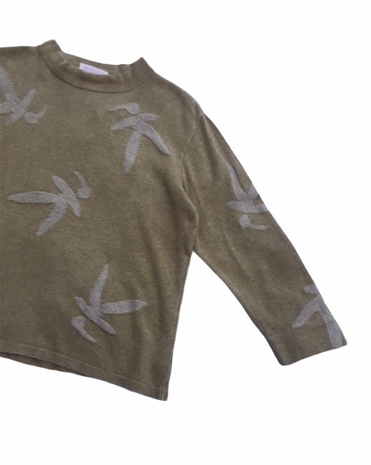 Issey Miyake HAI SPORTING GEAR LONGSLEEVE FULLPRINT CROPPED SHIRT Size M / US 6-8 / IT 42-44 - 5 Thumbnail