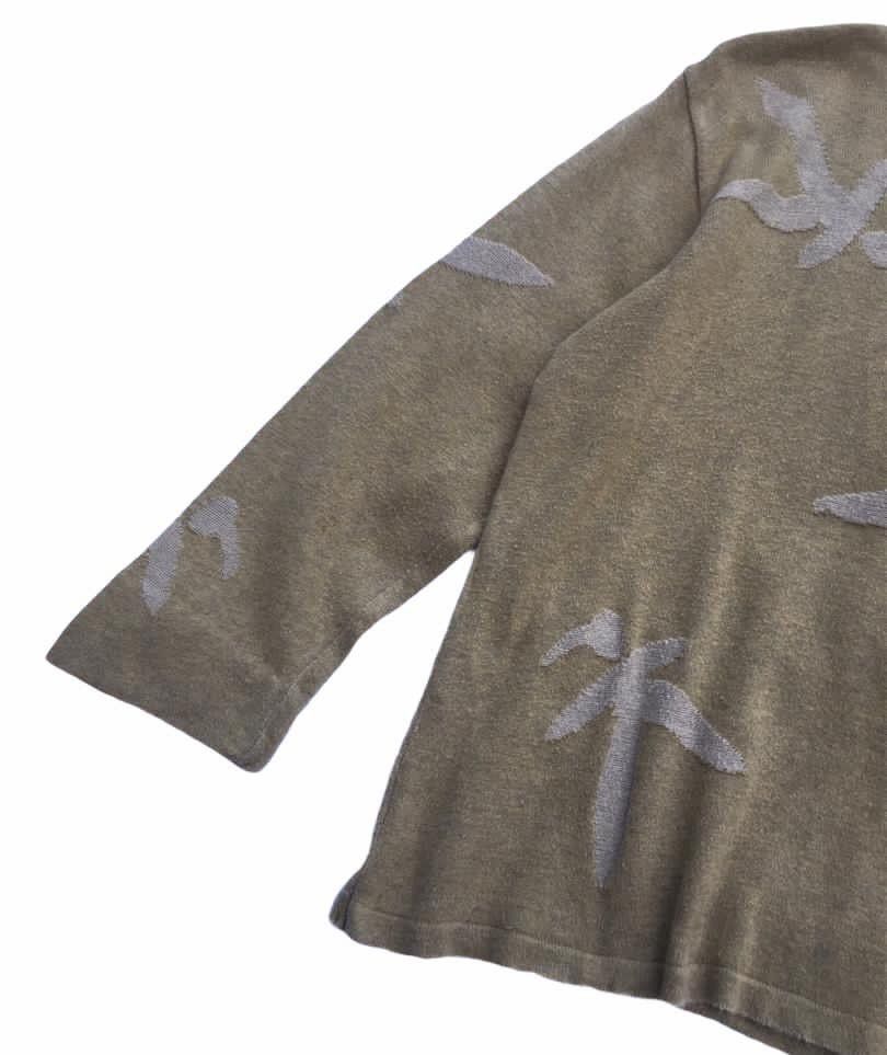 Issey Miyake HAI SPORTING GEAR LONGSLEEVE FULLPRINT CROPPED SHIRT Size M / US 6-8 / IT 42-44 - 8 Thumbnail