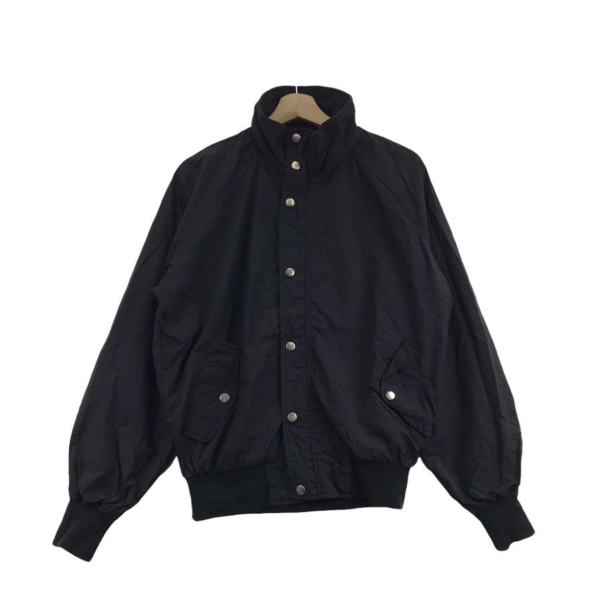 Japanese Brand PILOT JACKET KOBUN Japanese Brand Black Bomber Jacket 1977 Size US L / EU 52-54 / 3 - 1 Thumbnail