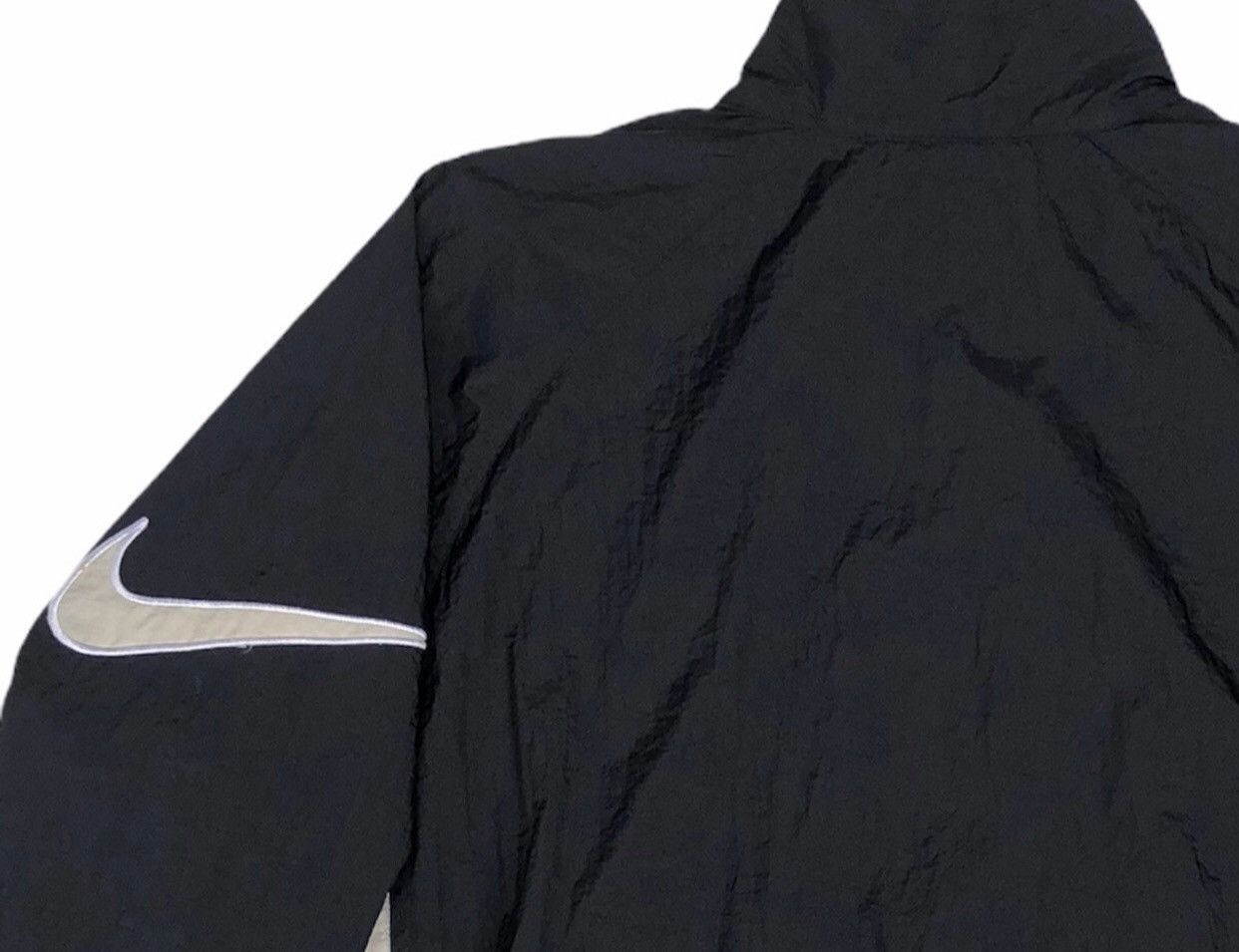 Nike Vintage Nike Air Windbreaker Pullover Black Nylon Jacket Size US M / EU 48-50 / 2 - 11 Thumbnail