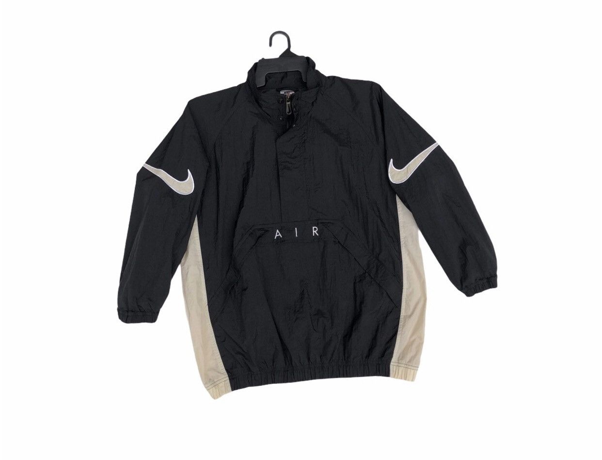 Nike Vintage Nike Air Windbreaker Pullover Black Nylon Jacket Size US M / EU 48-50 / 2 - 3 Thumbnail