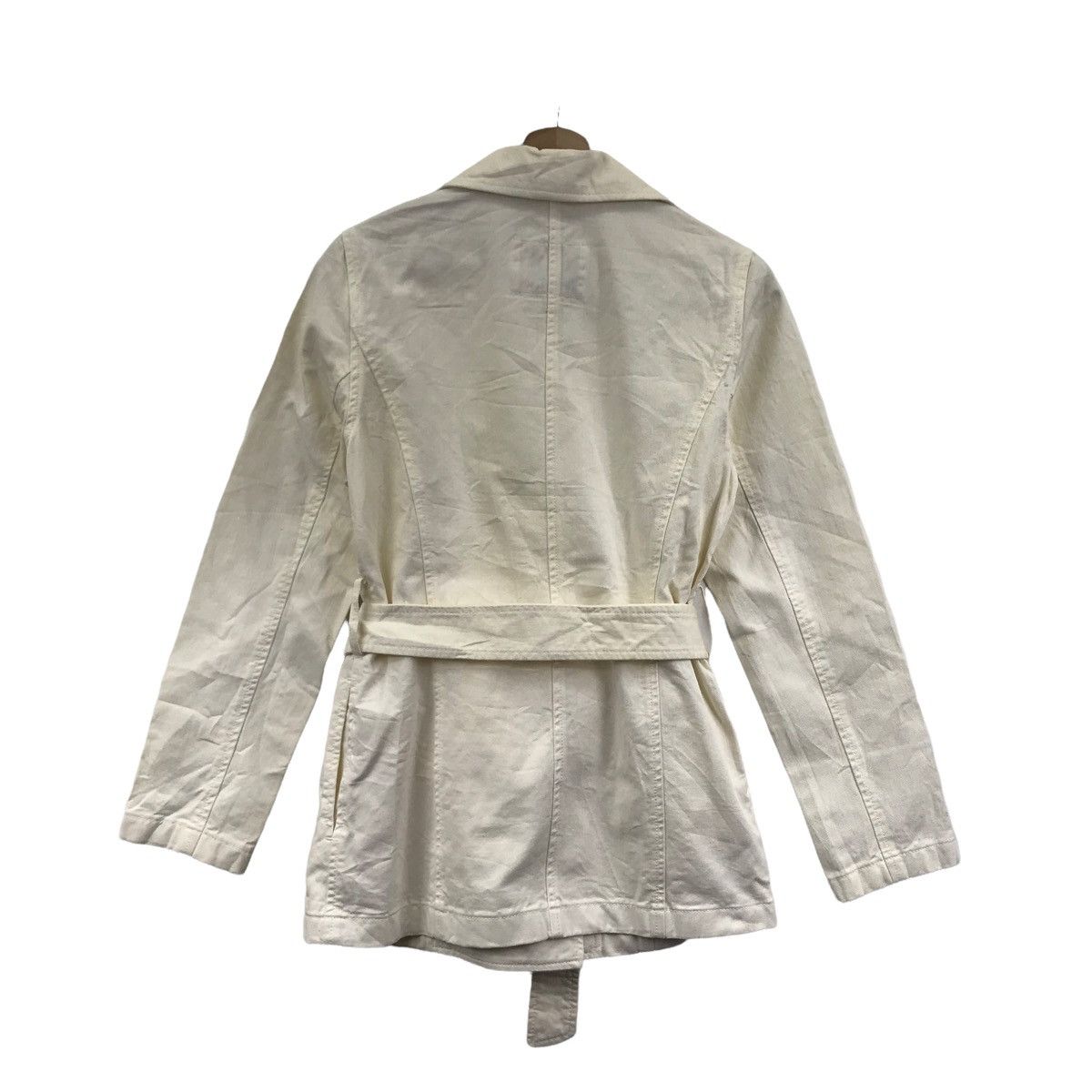 Japanese Brand ALBA ROSA Grayu Japanese Brand Pea Coat Jacket Size US XS / EU 42 / 0 - 10 Thumbnail