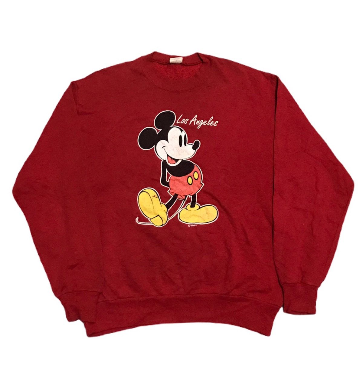 Cartoon Network × Mickey Mouse × Vintage Vtg Mickey Mouse sweatshirt Size US M / EU 48-50 / 2 - 2 Thumbnail
