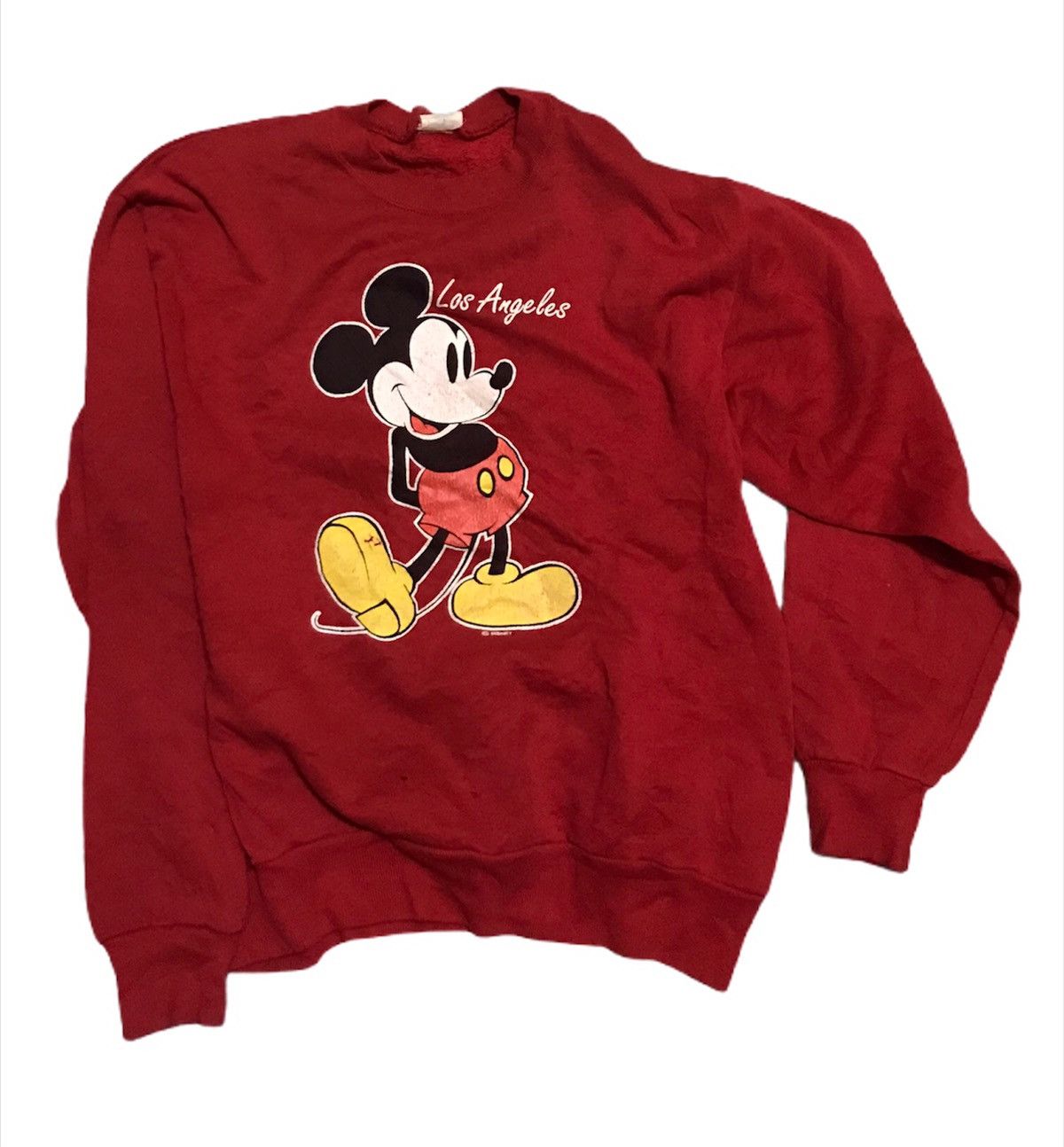 Cartoon Network × Mickey Mouse × Vintage Vtg Mickey Mouse sweatshirt Size US M / EU 48-50 / 2 - 1 Thumbnail