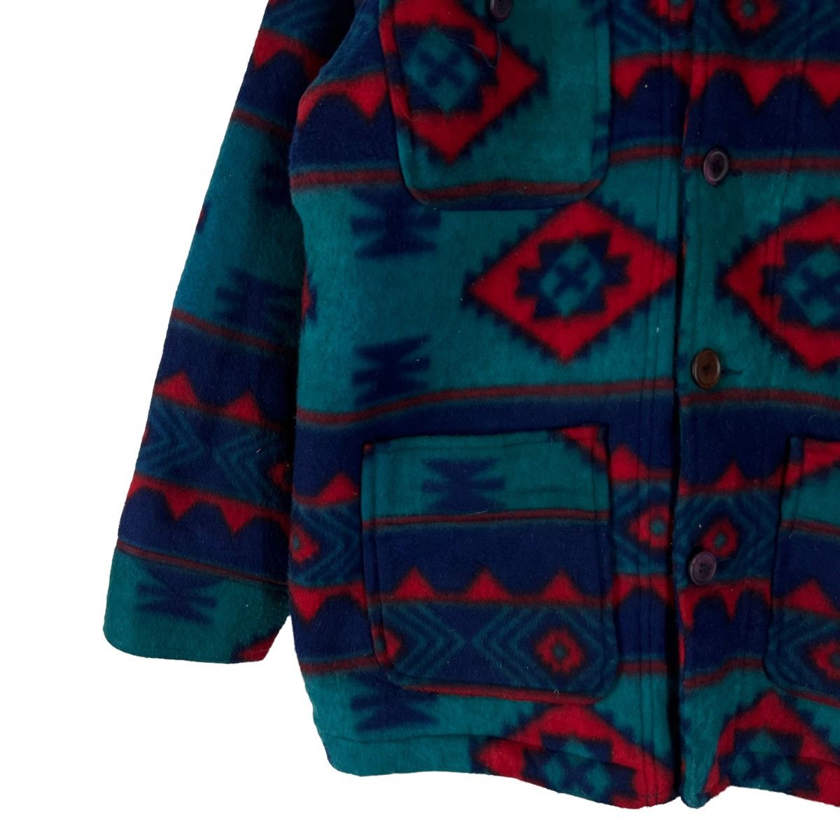 Japanese Brand VINTAGE NAVAJO AZTEC DESIGN GREEMAN.CO JACKET Size US M / EU 48-50 / 2 - 4 Thumbnail