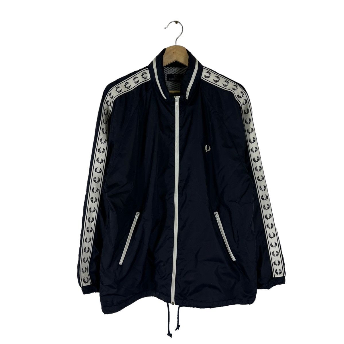 Japanese Brand VINTAGE FRED PERRY SIDE TAPE JACKET JAPAN MADE Size US M / EU 48-50 / 2 - 1 Thumbnail