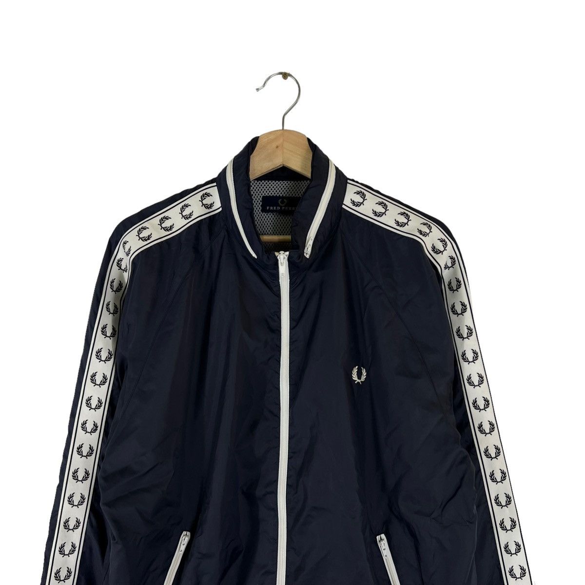 Japanese Brand VINTAGE FRED PERRY SIDE TAPE JACKET JAPAN MADE Size US M / EU 48-50 / 2 - 5 Thumbnail