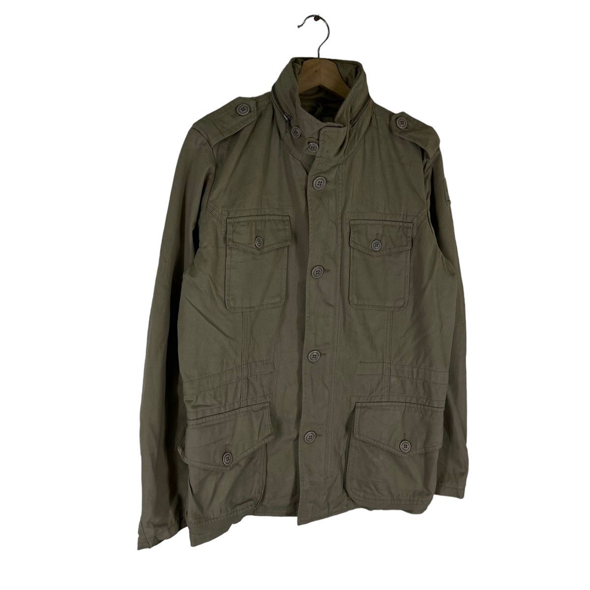 Diesel VINTAGE HIKORY CHORE JACKET DIESEL JAPAN MULTI POCKET Size US M / EU 48-50 / 2 - 2 Thumbnail