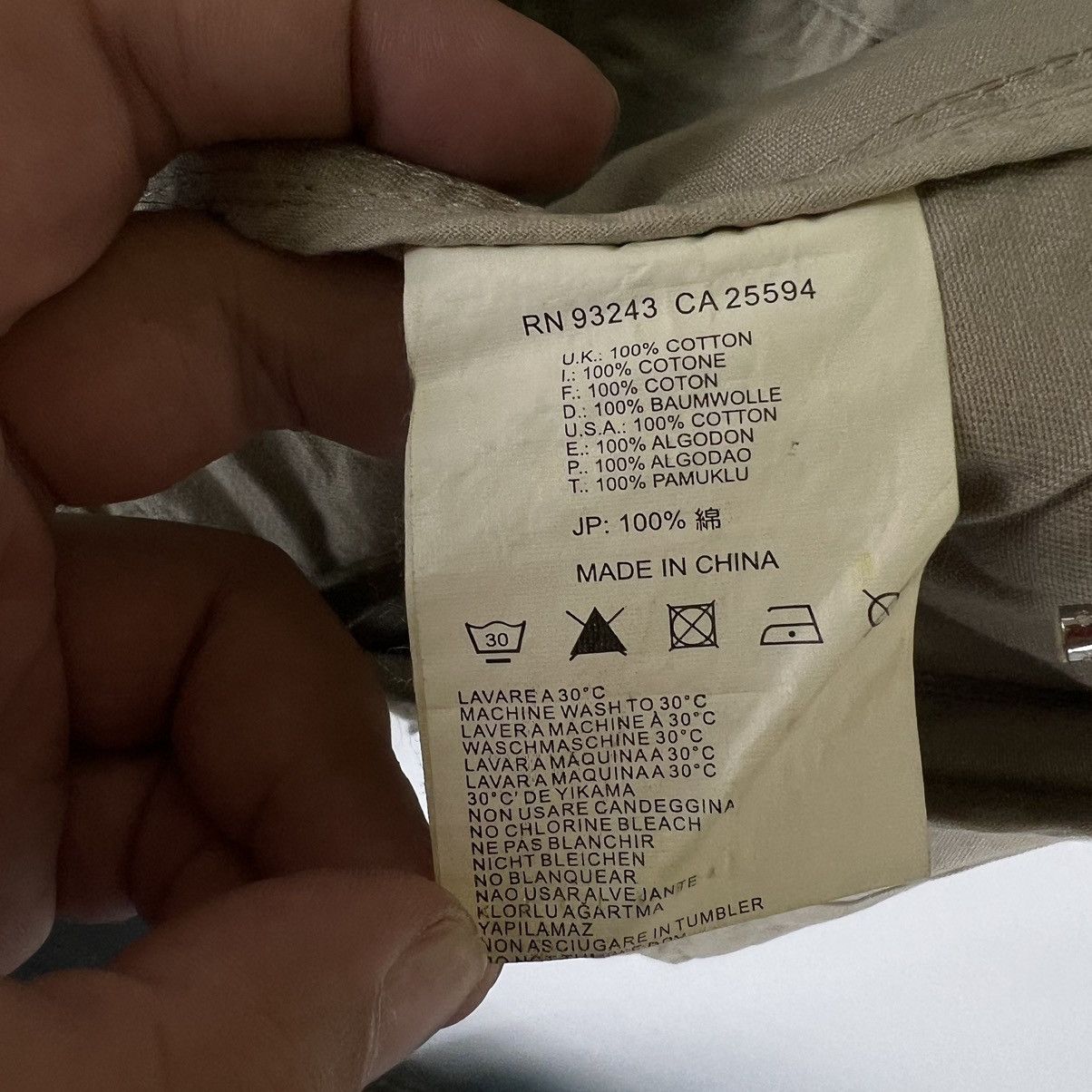 Diesel VINTAGE HIKORY CHORE JACKET DIESEL JAPAN MULTI POCKET Size US M / EU 48-50 / 2 - 12 Thumbnail