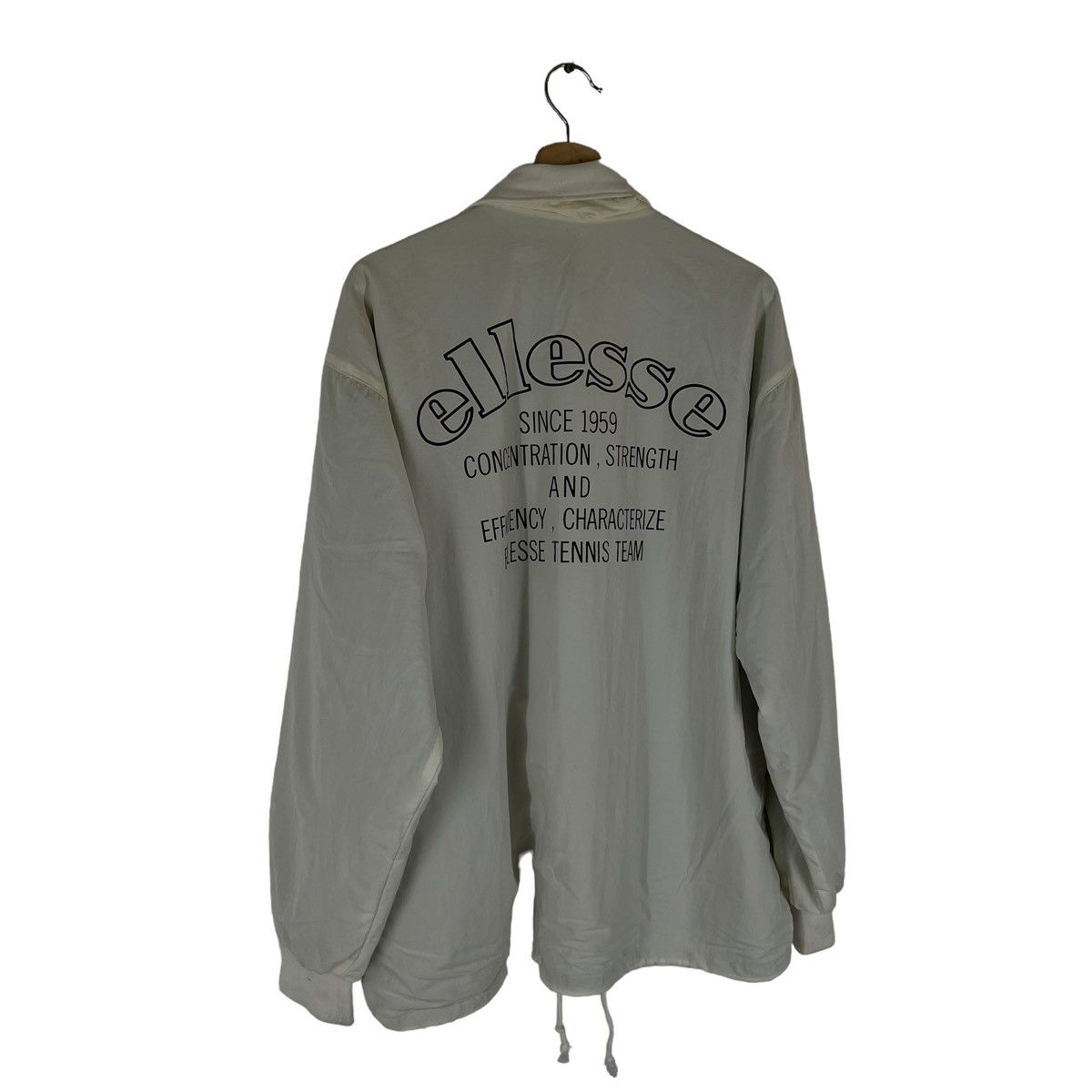 Japanese Brand VINTAGE ELLESSE JAPAN BOMBER JACKET BIG LOGO Size US M / EU 48-50 / 2 - 6 Thumbnail