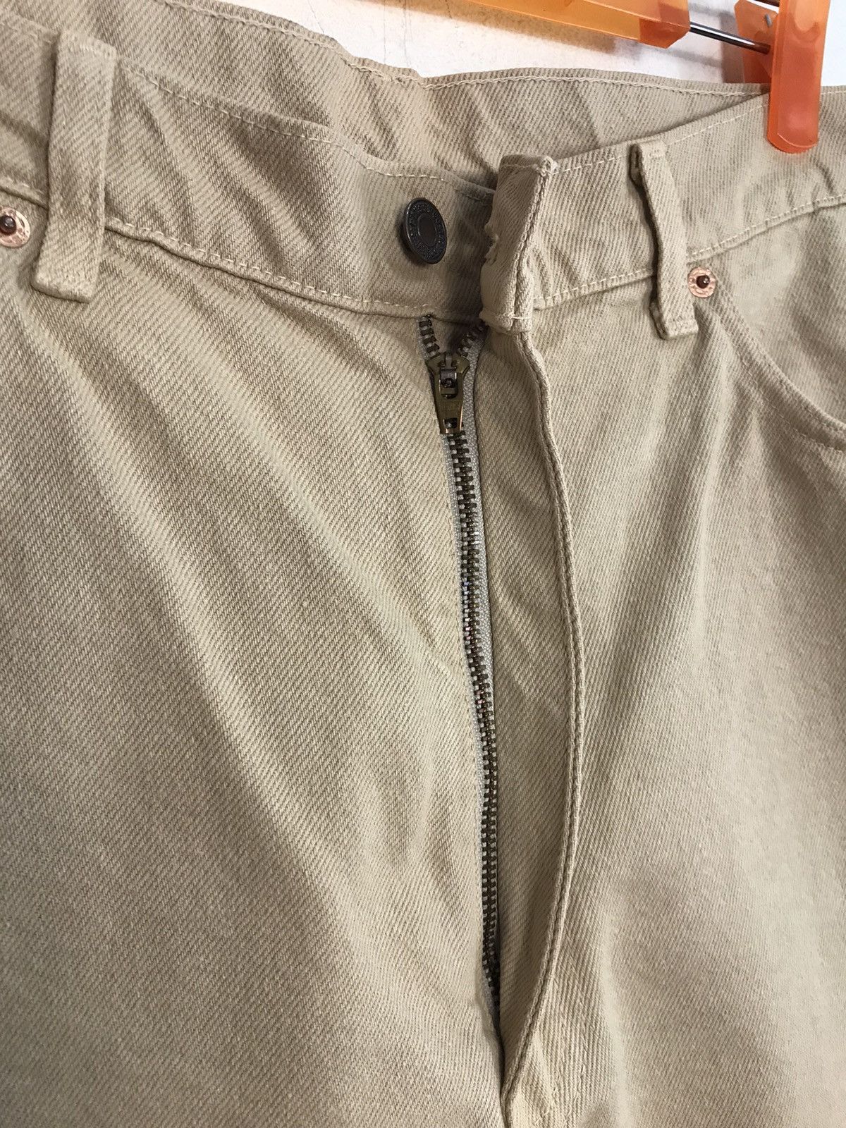 Levi's × Vintage Vintage Levi’s 210 Orange Tab Light Brown Colour Style Size US 34 / EU 50 - 9 Thumbnail