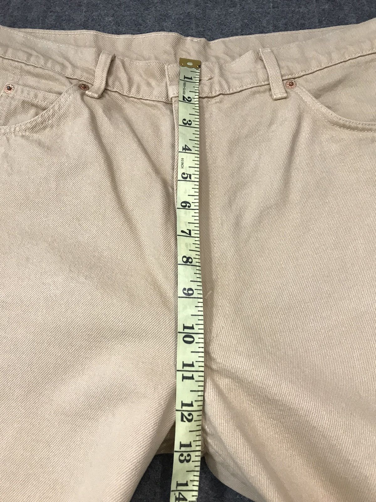 Levi's × Vintage Vintage Levi’s 210 Orange Tab Light Brown Colour Style Size US 34 / EU 50 - 17 Thumbnail