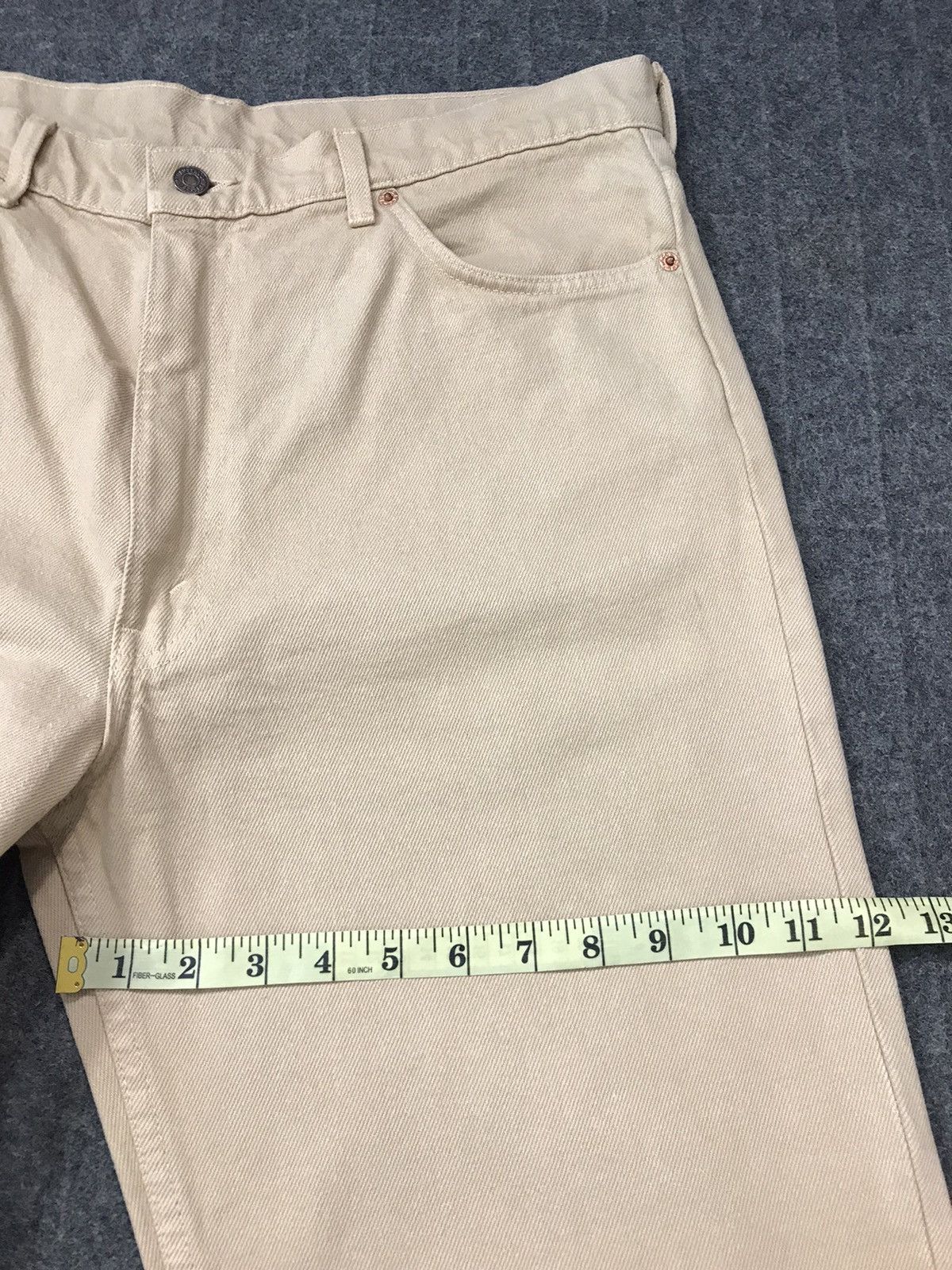 Levi's × Vintage Vintage Levi’s 210 Orange Tab Light Brown Colour Style Size US 34 / EU 50 - 18 Thumbnail