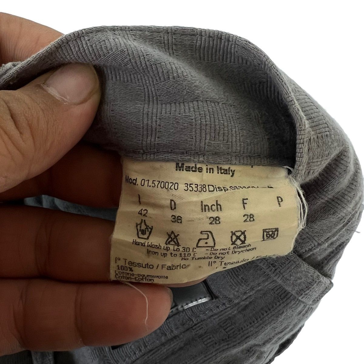 Fendi VINTAGE FENDI MONOGRAM ZUCCA PANTS Size US 26 / EU 42 - 14 Thumbnail