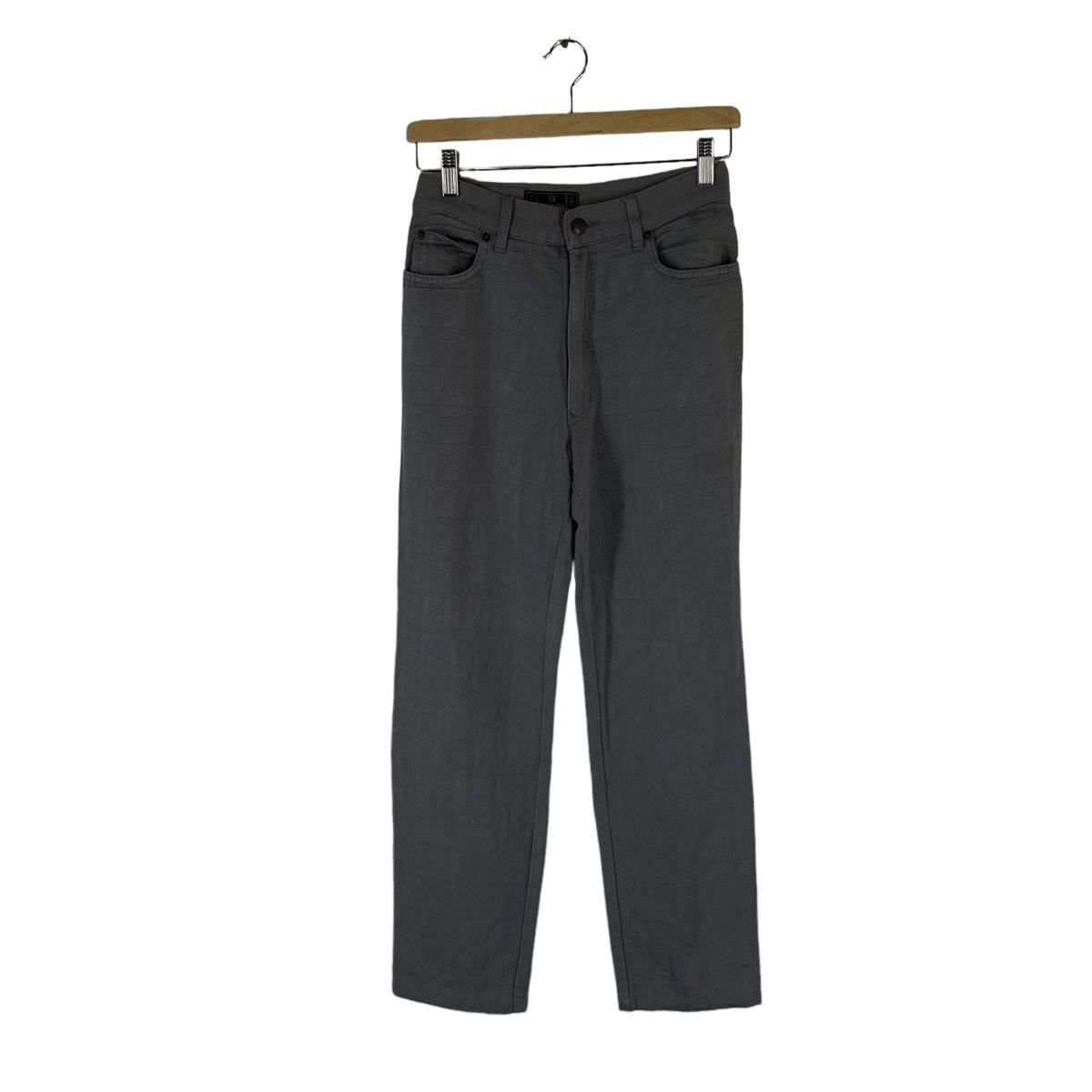 Fendi VINTAGE FENDI MONOGRAM ZUCCA PANTS Size US 26 / EU 42 - 1 Thumbnail